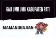 Gaji UMR UMK Kabupaten Pati