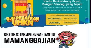 BJB Edukasi UMKM Palembang Lampung