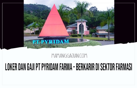 Loker dan Gaji PT Pyridam Farma - Berkarir di Sektor Farmasi
