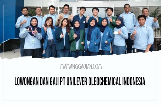 Lowongan dan Gaji PT Unilever Oleochemical Indonesia