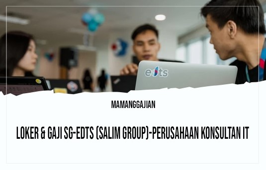 Loker & Gaji SG-EDTS (Salim Group)-Perusahaan Konsultan IT