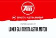 Loker Gaji Toyota Astra Motor