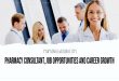 Pharmacy Consultant, Job Opportunities and Career Growth