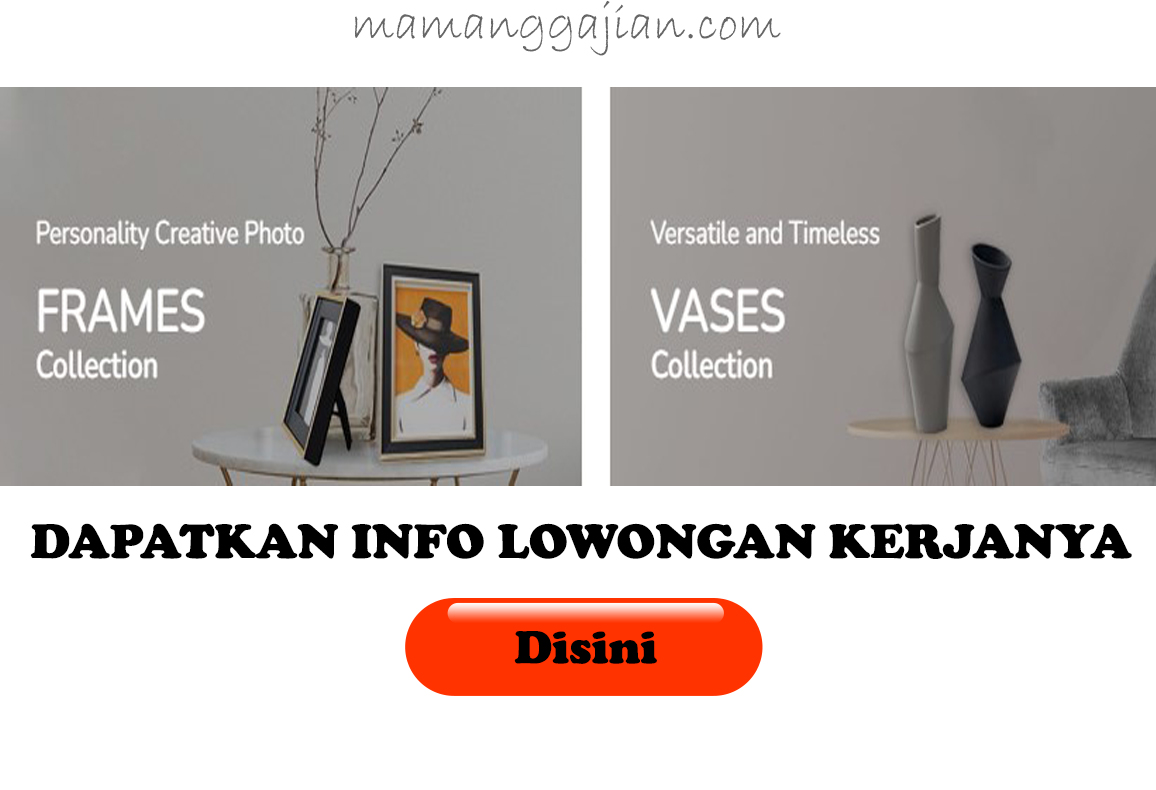 Gaji & Lowongan Meglio, online shop dekorasi design interior